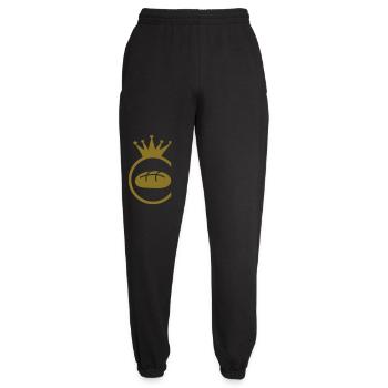 Baker / Bakery / Bäckerei / Boulanger / Bread - Unisex Joggers - black - Front - AI Model Female 172 light (172cm)