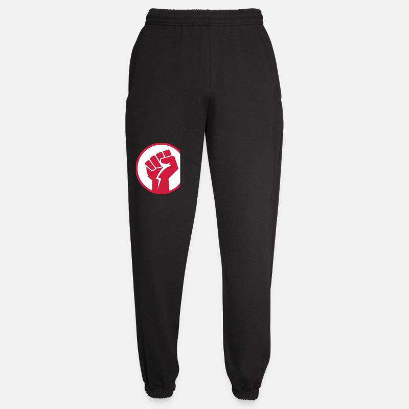kampfsport power faust - Unisex Jogginghose - Schwarz