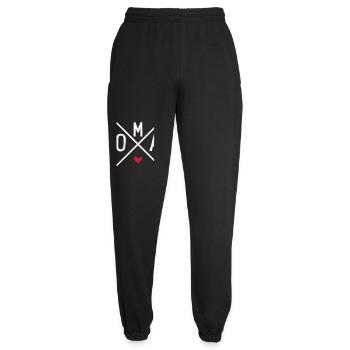 Oma - Unisex Jogginghose - Schwarz - Vorne - AI Model Female 172 light (172cm)