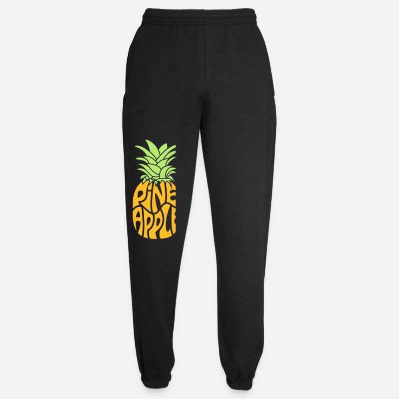 Ananas - Unisex Jogginghose - Schwarz