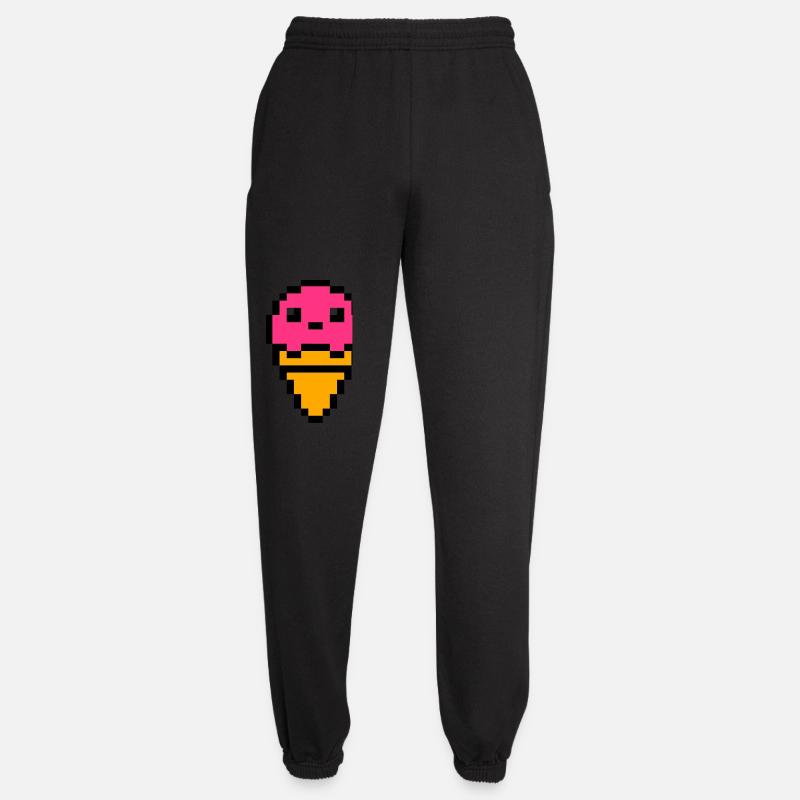 ice cream - Unisex Joggers - black