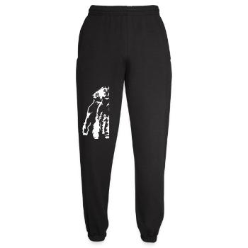 Fox Terrier "Black Edition" - Unisex Joggers - black - Front - AI Model Female 172 light (172cm)