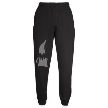 Elves Forest Beard Scandinavian Christmas Children - Unisex Joggers - black - Front - AI Model Female 172 light (172cm)
