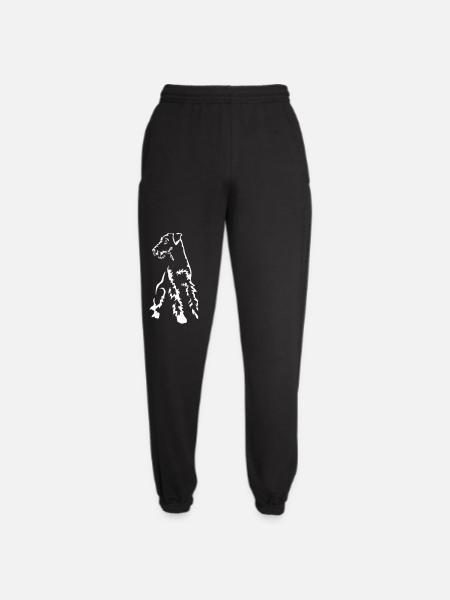 Airedale Terrier "Black Edition" - Unisex Joggers - black