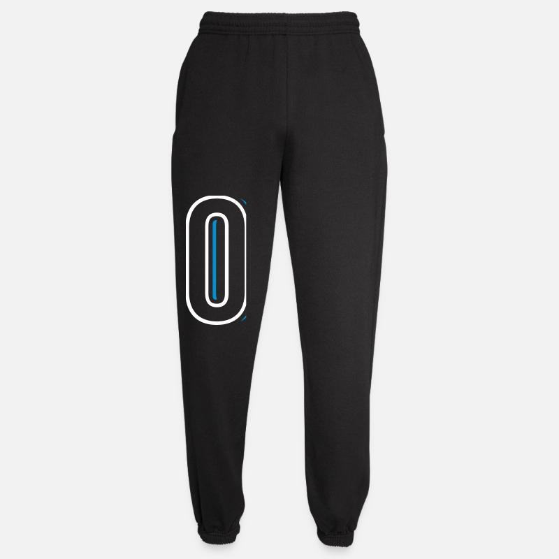 Number 0 - Zero - Unisex Joggers - black