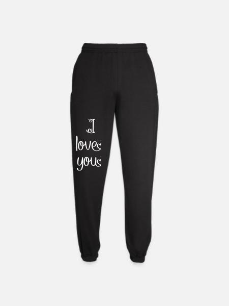 I love you - Unisex Joggers - black