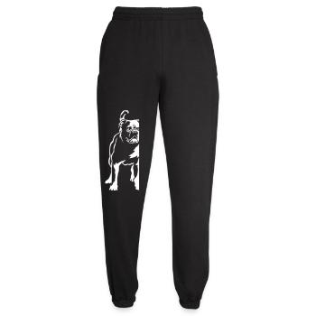 Continental Bulldog "Black Edition" - Unisex Jogginghose - Schwarz - Vorne - AI Model Female 172 light (172cm)