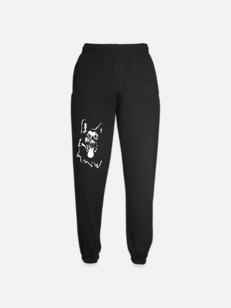 German Shepherd Head "Black Edition" - Unisex Joggers - black