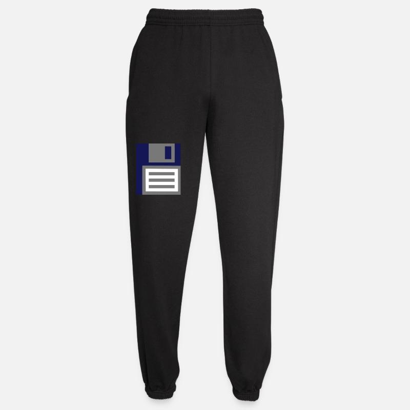 Floppy disk - Unisex Joggers - black
