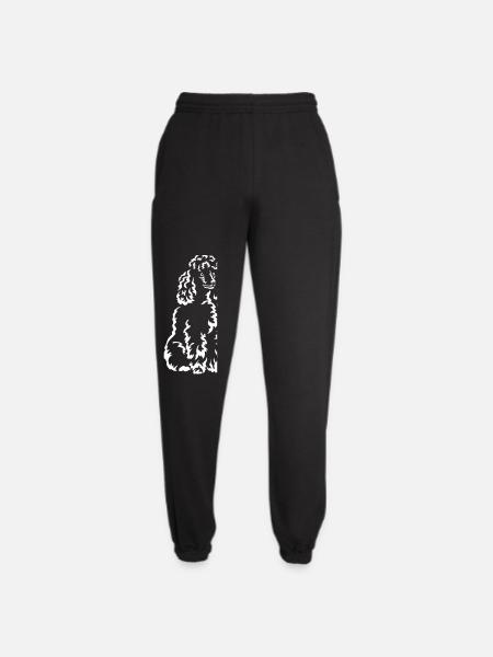 Pudel "Black Edition" - Joggingbyxor unisex - svart