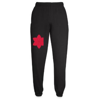 Lotus Blossom - Unisex Joggers - black - Front - AI Model Female 172 light (172cm)