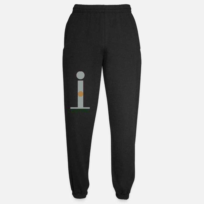 Centered – In Deiner Mitte - Unisex Jogginghose - Schwarz