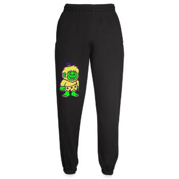 Guy with a hat - Unisex Joggers - black - Front - AI Model Female 172 light (172cm)