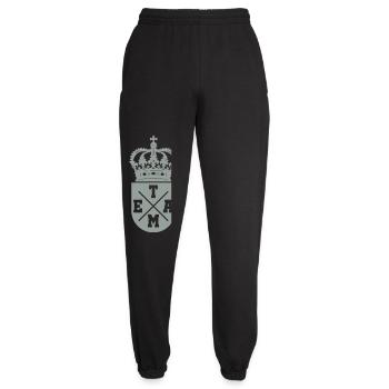 Team Crest - Unisex Joggers - black - Front - AI Model Female 172 light (172cm)