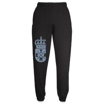 Team Crest - Unisex Joggers - black - Front - AI Model Female 172 light (172cm)