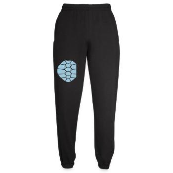 Turtle shell pattern turtle icon cool - Unisex Joggers - black - Front - AI Model Female 172 light (172cm)