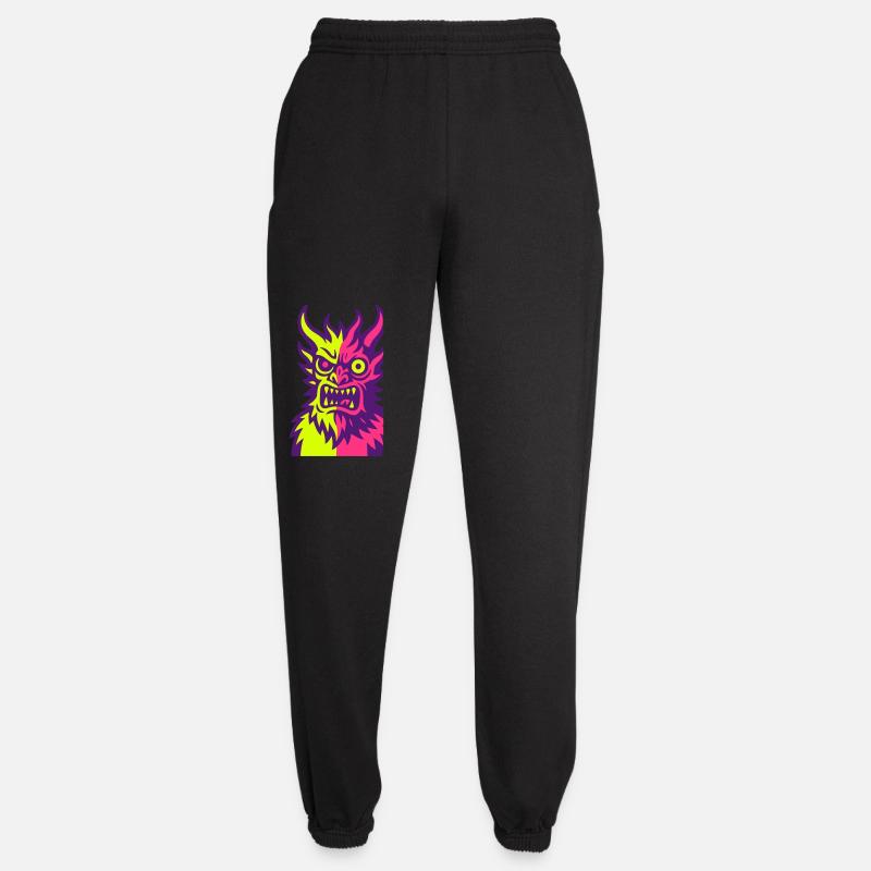 Pop Art Devil's Monster - Unisex Joggers - black