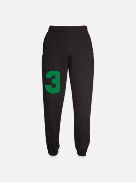 3_zahl - Unisex Jogginghose - Schwarz