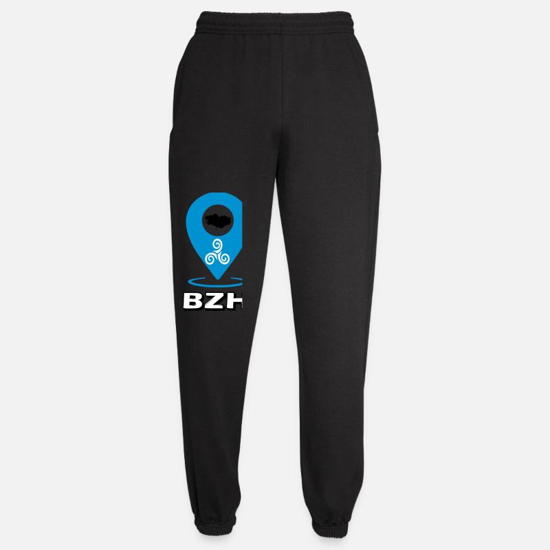 Triskel Breizh Blau - Unisex Jogginghose - Schwarz