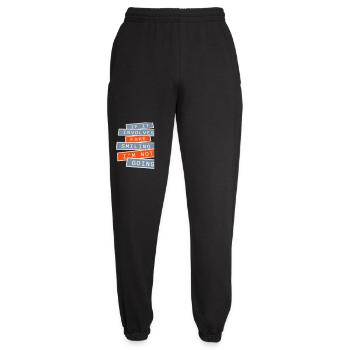 If It Involves Fake Smiling I'm Not Going Introver - Unisex Joggers - black - Front - AI Model Female 172 light (172cm)