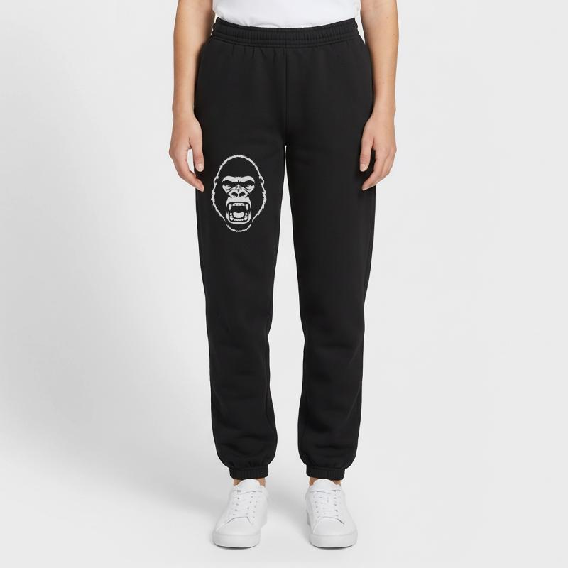 Furious Gorilla Stencil Grunge vector_path128 Pantalon de jogging unisexe