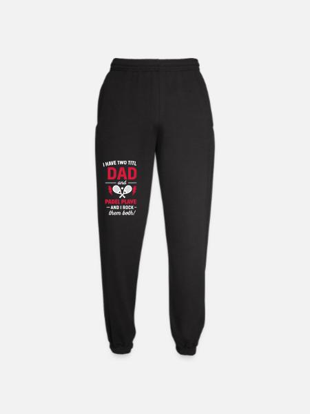 Padel Dad gift Father’s Day Christmas - Unisex Joggers - black