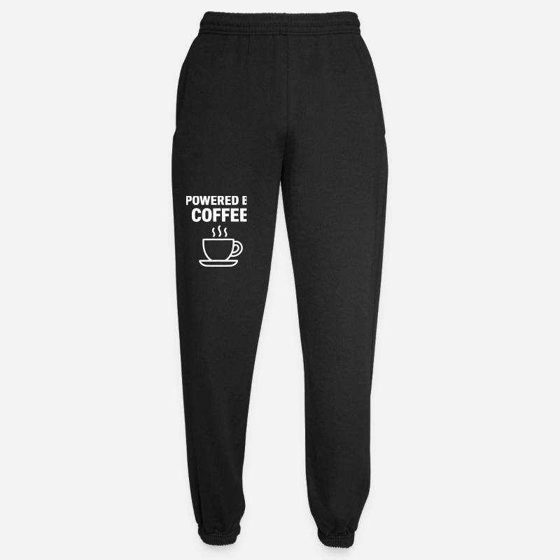 Powered By Coffee | Coffee - Unisex Joggers - black