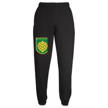 Bierjäger - Unisex Joggers - black - Front - AI Model Female 172 light (172cm)