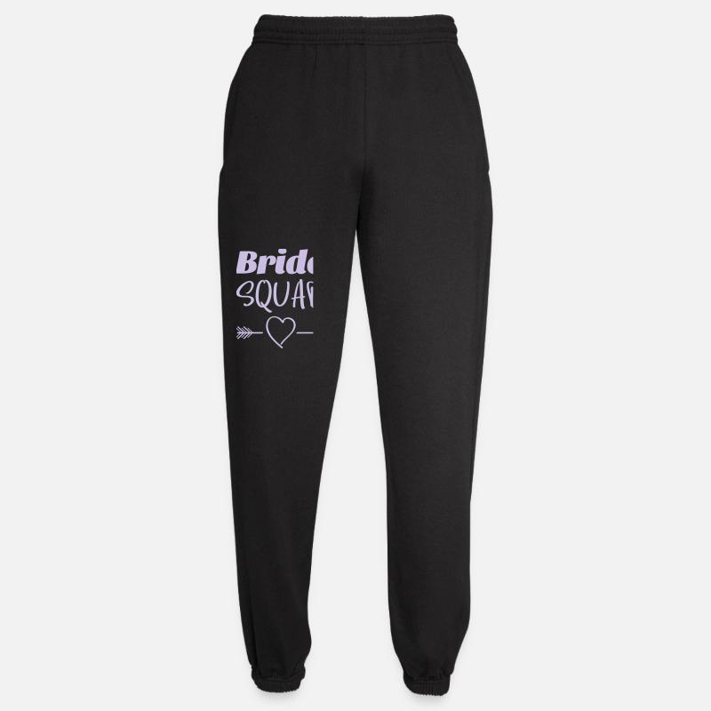 Bride Squad Herz Pfeile Design - Unisex Jogginghose - Schwarz
