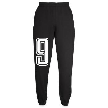9 - Unisex Joggers - black - Front - AI Model Female 172 light (172cm)
