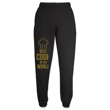 Best Cook in the World: Toque d'Or - Unisex Joggers - black - Front - AI Model Female 172 light (172cm)
