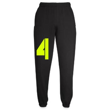 4 - Unisex Joggers - black - Front - AI Model Female 172 light (172cm)