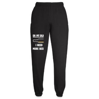Oh My Dear – I Need More Beer! (Bier / NEG 2C) - Unisex Jogginghose - Schwarz - Vorne - AI Model Female 172 light (172cm)