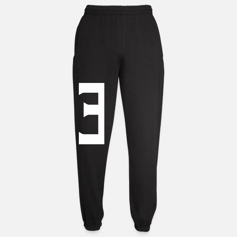 3 - Unisex Jogginghose - Schwarz