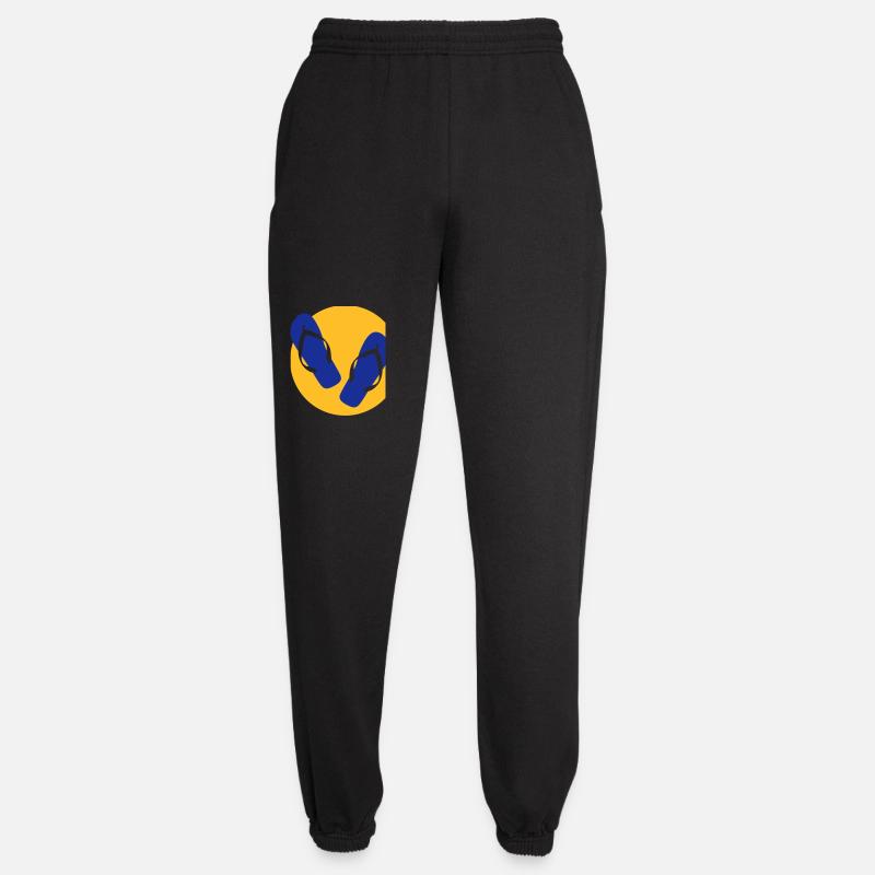 Flipflop Sommerfeeling - Unisex Jogginghose - Schwarz