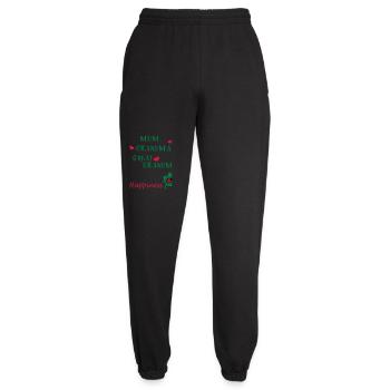 Mom Grandma - Unisex Joggers - black - Front - AI Model Female 172 light (172cm)