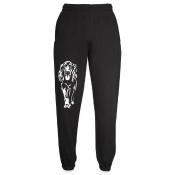 Irish Setter « Édition Noire » - Pantalon de jogging unisexe - noir - Devant - AI Model Female 172 light (172cm)