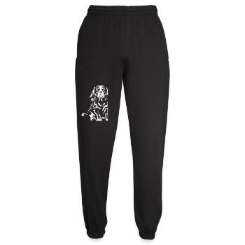 Cavalier King Charles Spaniel « Édition noire » - Pantalon de jogging unisexe - noir - Devant - AI Model Female 172 light (172cm)