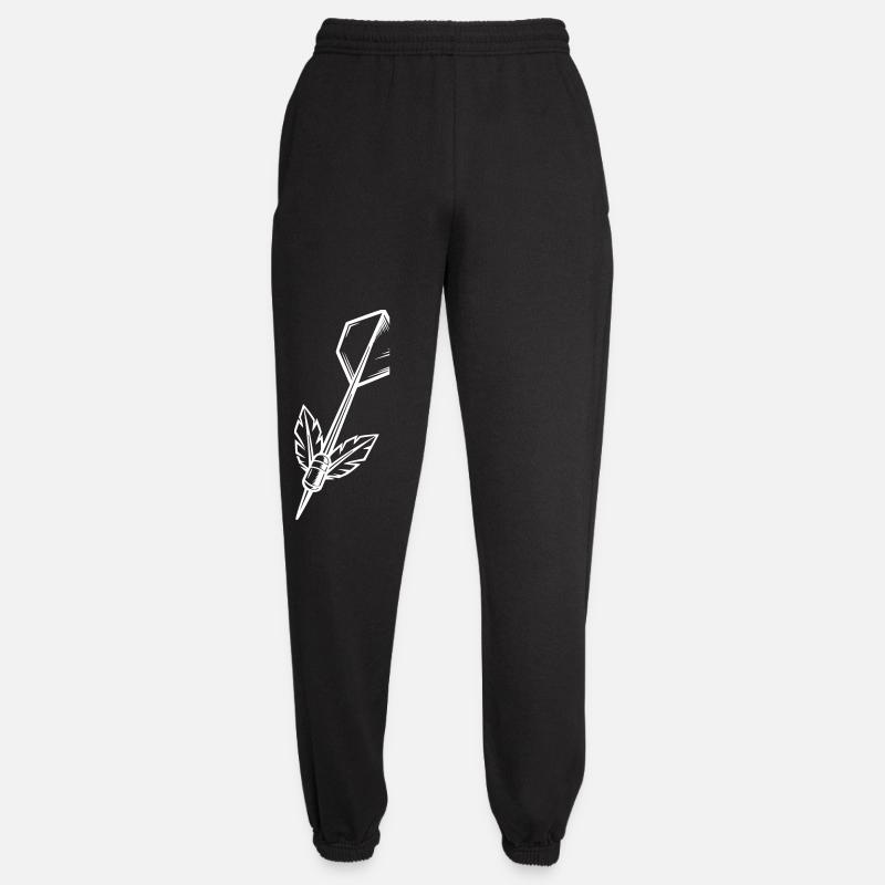 Dartpfeil mit Flügeln - Unisex Jogginghose - Schwarz