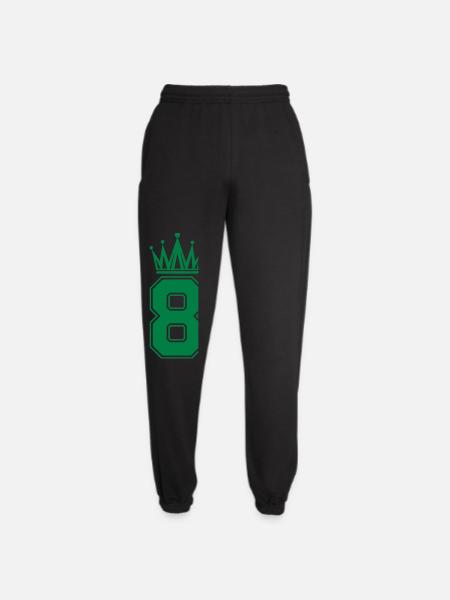 8_krone - Pantalon de jogging unisexe - noir