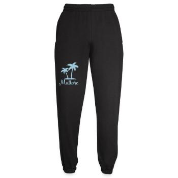 Mallorca Palmen Silhouette - Unisex Jogginghose - Schwarz - Vorne - AI Model Female 172 light (172cm)