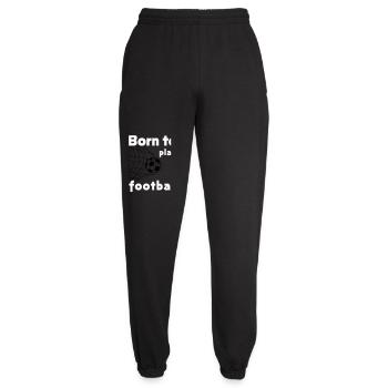 Born to Play Football - Unisex Joggers - black - Front - AI Model Female 172 light (172cm)