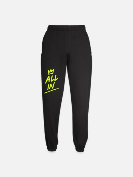 ALL IN - Unisex Jogginghose - Schwarz