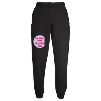 Mausige Zukunft - Unisex Jogginghose - Schwarz - Vorne - AI Model Female 172 light (172cm)