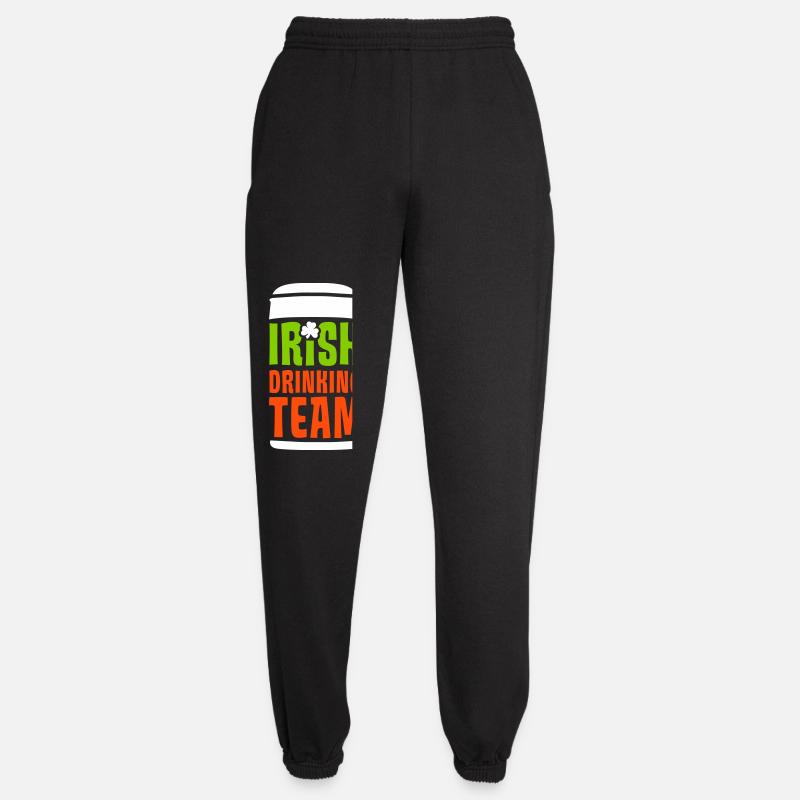 irish drinking team - Unisex Jogginghose - Schwarz