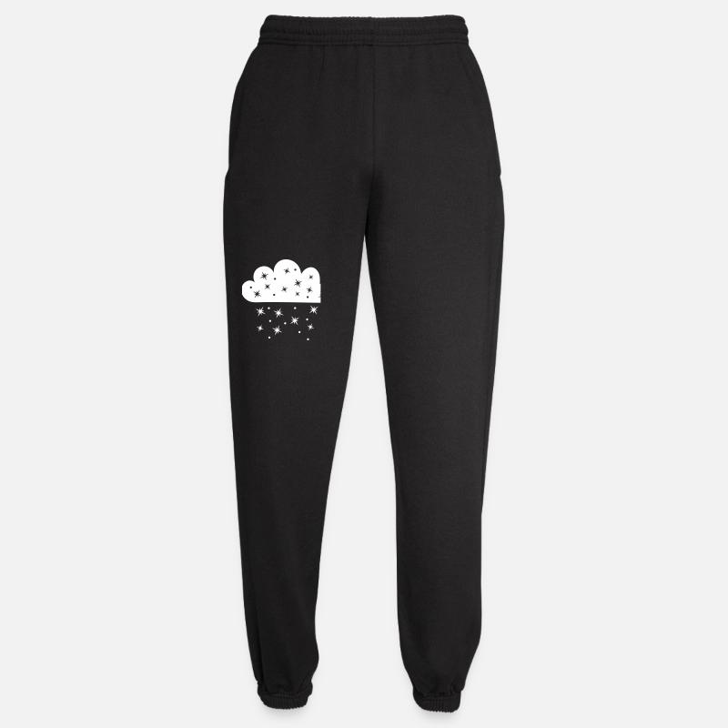 Wolke Sternenfall - Unisex Jogginghose - Schwarz