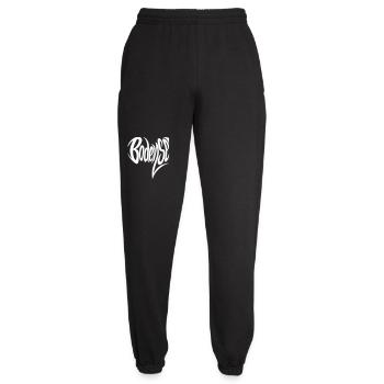 Lake Constance Flowing Lettering - Unisex Joggers - black - Front - AI Model Female 172 light (172cm)