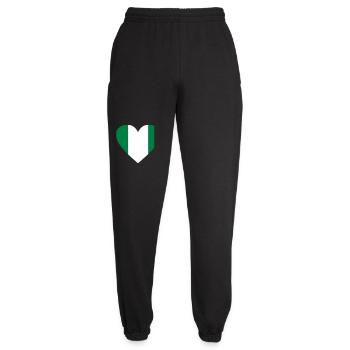 Nigeria - Pantalon de jogging unisexe - noir - Devant - AI Model Female 172 light (172cm)