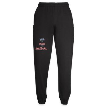 mallorca - Unisex Joggers - black - Front - AI Model Female 172 light (172cm)