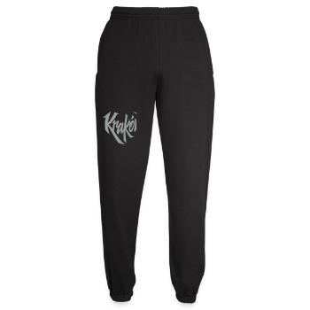 Krakow, Krakow Lettering City Vibes - Unisex Joggers - black - Front - AI Model Female 172 light (172cm)